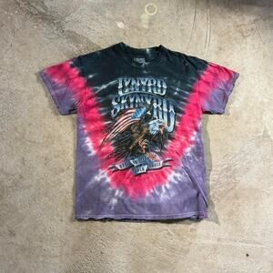Lynard Skynard Tye Dye Graphic T-Shitt